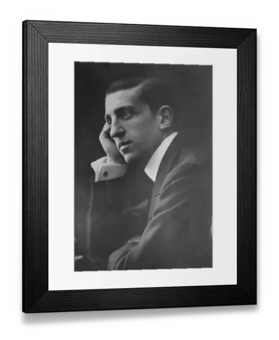 Framed Print : Mr Henry Bernstein, the famous French dramatist. 15 August 1928 Framed Print : Mr Henry Bernstein, the famous French dramatist. 15 August 1928