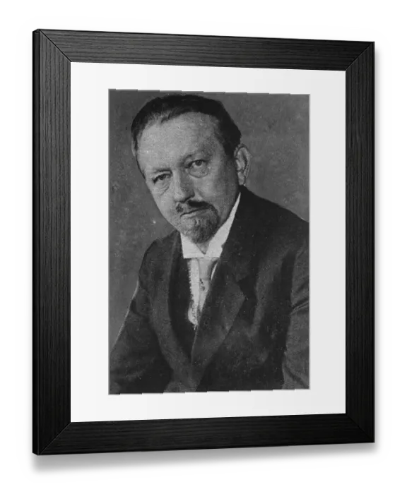Framed Print : German scientist who has discovered an ancient temple in Rhodesia. Dr Frobenius Framed Print : German scientist who has discovered an ancient temple in Rhodesia. Dr Frobenius