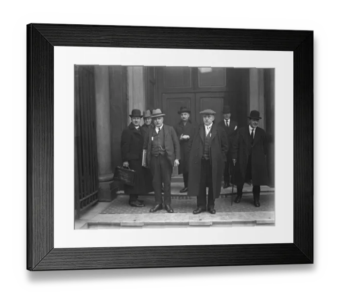 Framed Print : Coal Owners and men get to grips Miners Executives committe me t the Governing Framed Print : Coal Owners and men get to grips Miners Executives committe me t the Governing