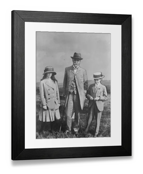 Framed Print : A new Earl with his sister The young Earl St Aldwyn and his sister, Lady Delia Mary Hicks Beach Framed Print : A new Earl with his sister The young Earl St Aldwyn and his sister, Lady Delia Mary Hicks Beach