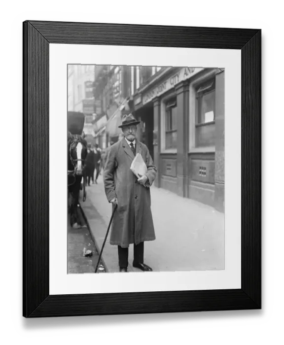 Framed Print : Worlds most famous living prophet. Olde Moore is still hale and hearty at the age of 74 Framed Print : Worlds most famous living prophet. Olde Moore is still hale and hearty at the age of 74