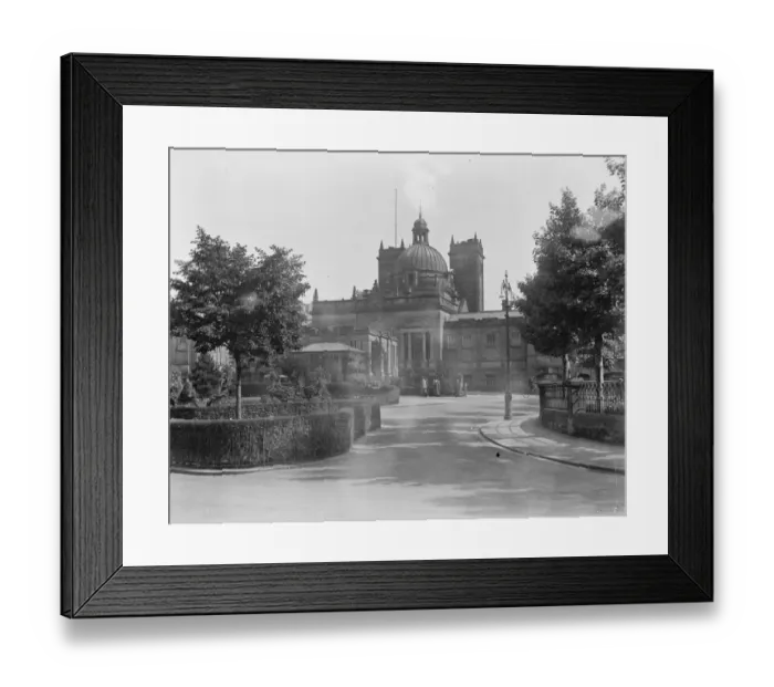 Framed Print : Taking the cure at Harrogate ( the spa waters ), Yorkshire. The Bath House 19