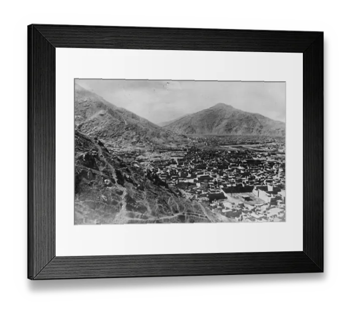 Framed Print : General view of Kabul in Afghanistan. October 1929 Framed Print : General view of Kabul in Afghanistan. October 1929