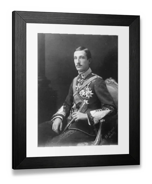 Framed Print : King Boris of Bulgaria 1922