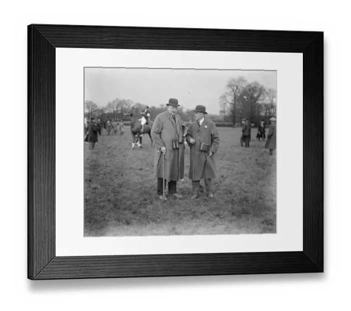 Framed Print : The Bar Point to Point races at Greenford Green. Judge Sturges ( right ), Charles Sibley Framed Print : The Bar Point to Point races at Greenford Green. Judge Sturges ( right ), Charles Sibley