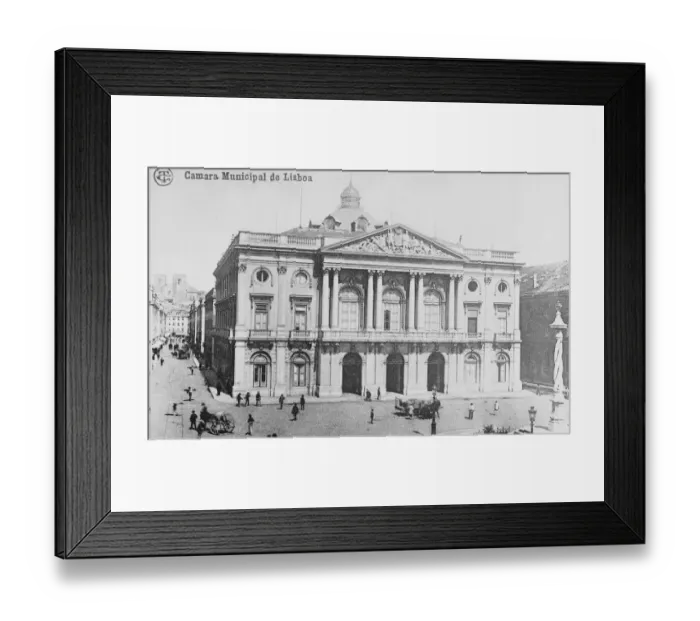 Framed Print : Lisbon, Town Hall. 27 September 1920 Framed Print : Lisbon, Town Hall. 27 September 1920