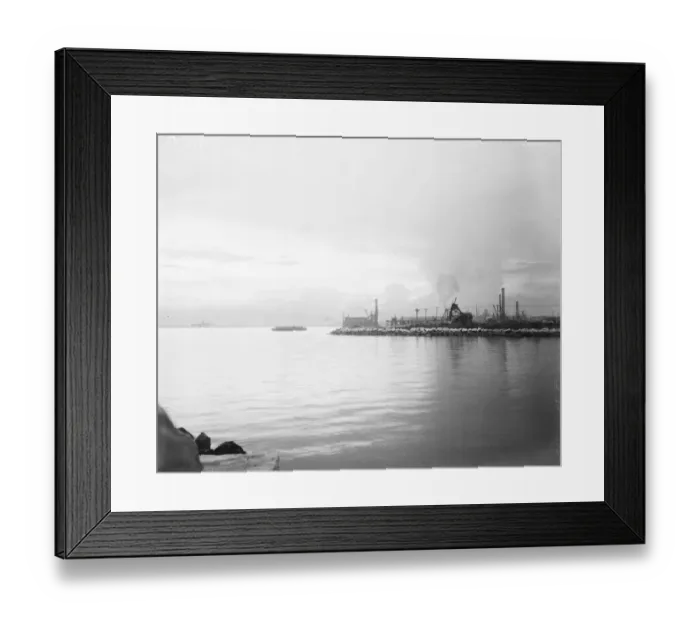 Framed Print : Manilla of the Philippines Sunset across the harbour May 1922 Framed Print : Manilla of the Philippines Sunset across the harbour May 1922
