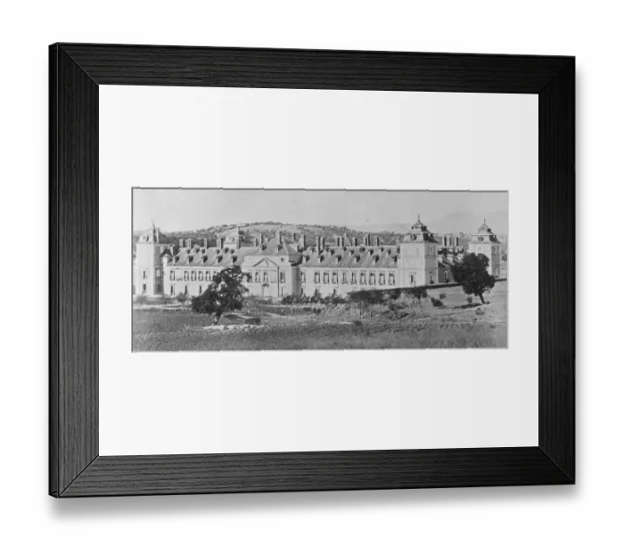 Framed Print : New Home For Empress Zita The Prado Palace seven miles from Madrid where the ex Framed Print : New Home For Empress Zita The Prado Palace seven miles from Madrid where the ex