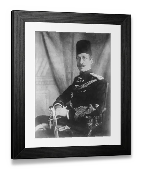 Framed Print : New Egyptian Minister for London. H E Aziz Izzet Pasha, the new Egyptian Minister Framed Print : New Egyptian Minister for London. H E Aziz Izzet Pasha, the new Egyptian Minister