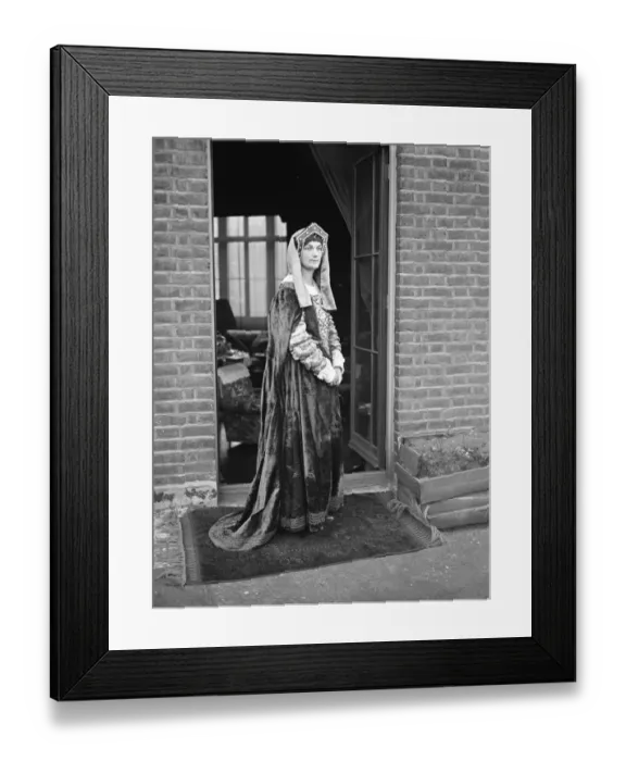 Framed Print : Lady - in - waiting to Ann Boleyn. Miss Adele Yorke, who will be lady - in Framed Print : Lady - in - waiting to Ann Boleyn. Miss Adele Yorke, who will be lady - in