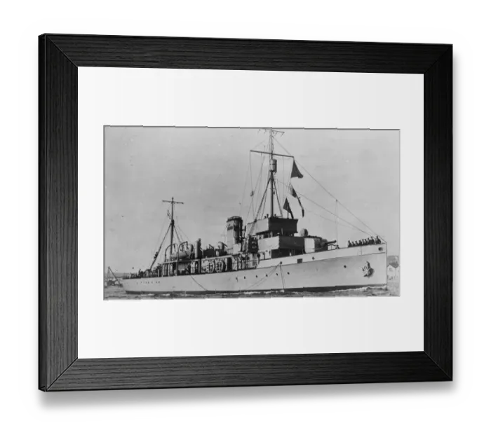 Framed Print : HMS Newark. 1 March 1927 Framed Print : HMS Newark. 1 March 1927