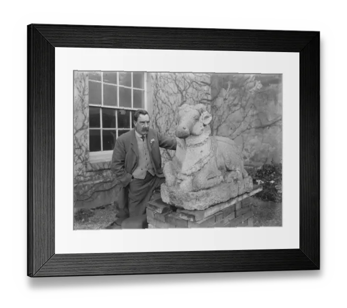 Framed Print : Wonderful relics for the national collection The British museum have acquired from Mr A Bullard