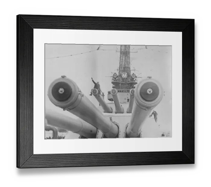 Framed Print : US battleship explosion. Forty - six deaths are reported to have resulted through Framed Print : US battleship explosion. Forty - six deaths are reported to have resulted through