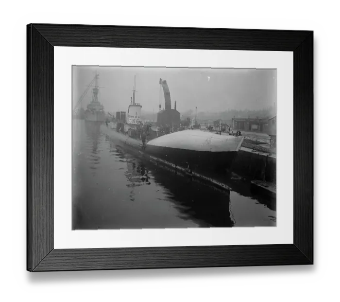 Framed Print : Submarines K2, K6, K12, K14 arrive at Chatham to be paid off. Last day of Framed Print : Submarines K2, K6, K12, K14 arrive at Chatham to be paid off. Last day of