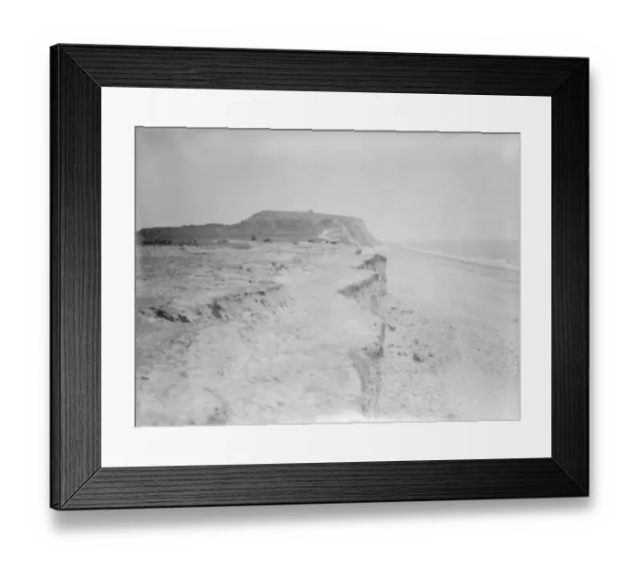 Framed Print : Hengistbury Head of Christchurch Harbour in Dorset 1925 Framed Print : Hengistbury Head of Christchurch Harbour in Dorset 1925