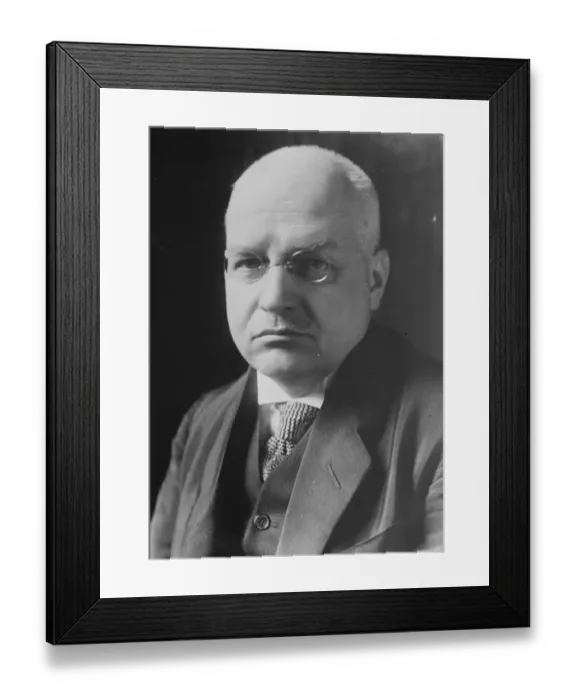 Framed Print : Dr Hans Luther. German politician of the Weimar Republic. 13 January 1925 Framed Print : Dr Hans Luther. German politician of the Weimar Republic. 13 January 1925
