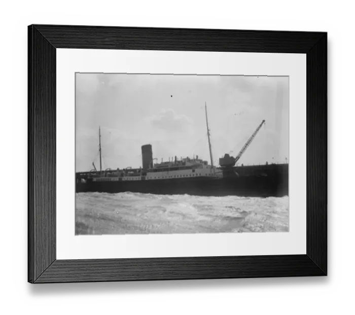 Framed Print : Channel Steamer Maid of Kent, Southern Railways Co s, Cross Channel steamer