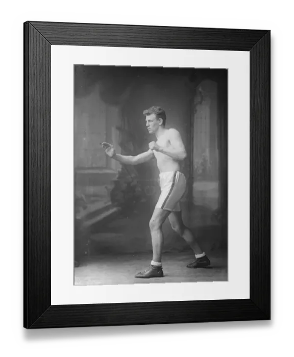 Framed Print : Tommy Milligan, boxer. 1 December 1925 Framed Print : Tommy Milligan, boxer. 1 December 1925
