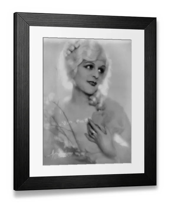 Framed Print : Czechoslovakias prettiest girl now in London. Mlle Gina Soltuva. 8 November 1928 Framed Print : Czechoslovakias prettiest girl now in London. Mlle Gina Soltuva. 8 November 1928