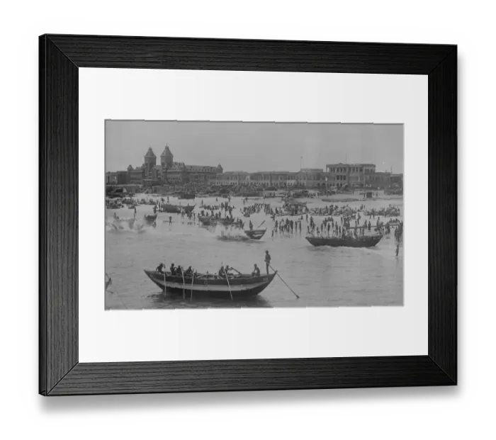 Framed Print : Madras India 11 January 1922 Framed Print : Madras India 11 January 1922