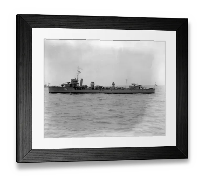 Framed Print : HMS Verdun. October 1925 Framed Print : HMS Verdun. October 1925
