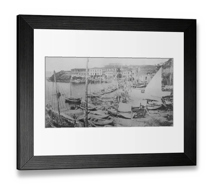 Framed Print : Izmit in Turkey the Quay 27 September 1922 Framed Print : Izmit in Turkey the Quay 27 September 1922