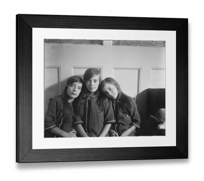 Framed Print : The dancing triplets. A feature of the famous Stedmans Theatrical Academy Framed Print : The dancing triplets. A feature of the famous Stedmans Theatrical Academy