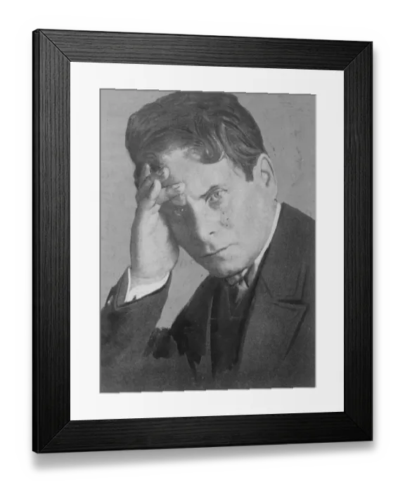 Framed Print : Hardens life of torment. Outburst at the trial of his assailants. Grenz and Weichardt