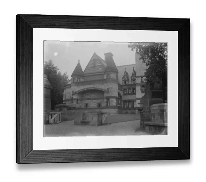 Framed Print : Lululaund Late Prof Herkomers house at Bushey 2 November 1928 Framed Print : Lululaund Late Prof Herkomers house at Bushey 2 November 1928