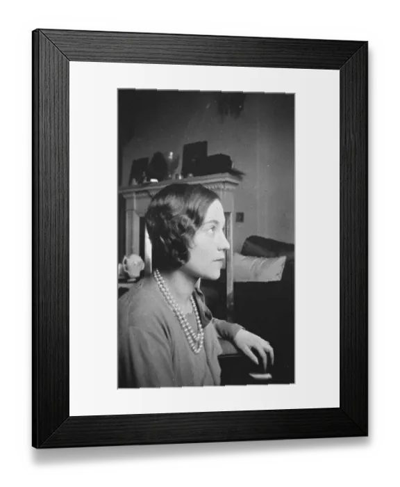 Framed Print : The late M Krassins daughter weds in Paris. Miss Lubov Krassin daughter of Framed Print : The late M Krassins daughter weds in Paris. Miss Lubov Krassin daughter of