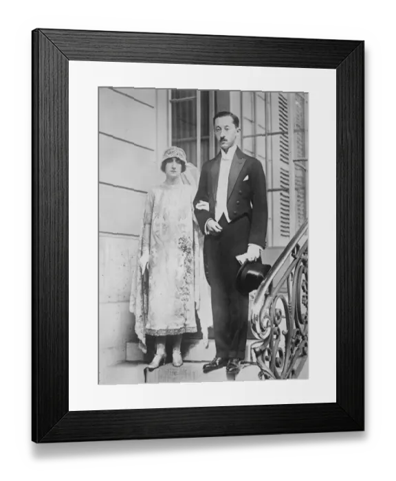 Framed Print : Prince Bourbon quietly married in Paris Prince Charles Louis of Bourbon Parma and Mlle Framed Print : Prince Bourbon quietly married in Paris Prince Charles Louis of Bourbon Parma and Mlle