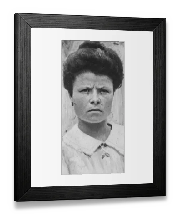 Framed Print : Woman Brigands reign of terror ended. Armida Paolella, the woman brigand Framed Print : Woman Brigands reign of terror ended. Armida Paolella, the woman brigand