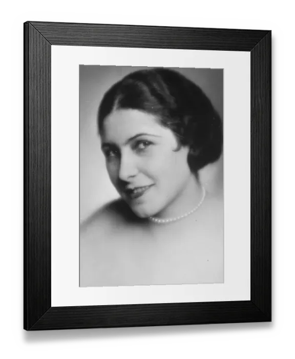Framed Print : English girl who has been engaged to give dancing lessons to the children of Framed Print : English girl who has been engaged to give dancing lessons to the children of