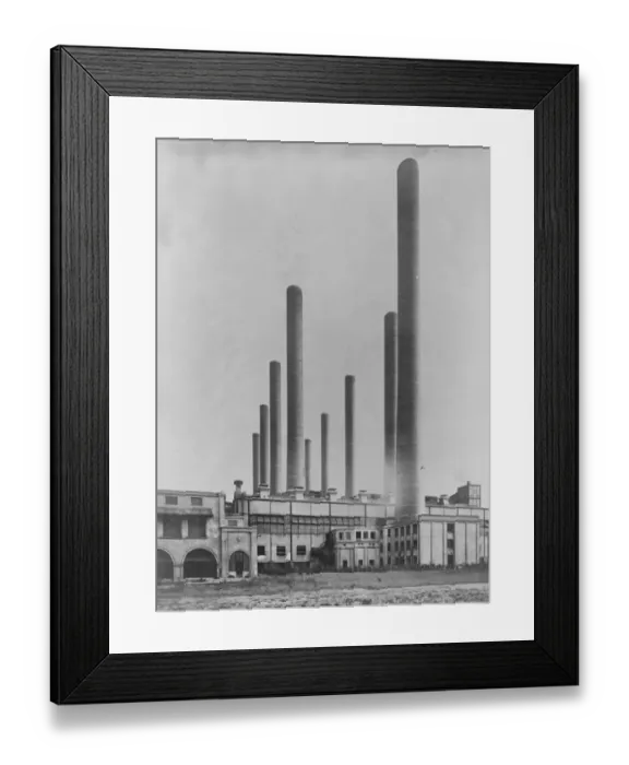 Framed Print : Great new power station at Zechornewitz Golka near Bitterfeld Framed Print : Great new power station at Zechornewitz Golka near Bitterfeld