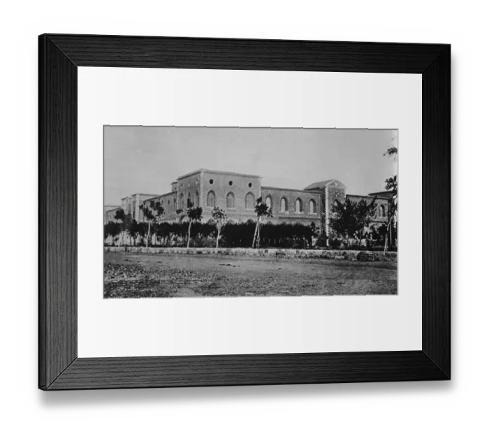Framed Print : Khartoum, Sudan. The Gordon College from the North West 1 December 1924 Framed Print : Khartoum, Sudan. The Gordon College from the North West 1 December 1924