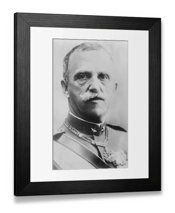 Framed Print : The King of Italy 10 July 1924 Framed Print : The King of Italy 10 July 1924
