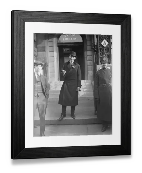 Framed Print : Mile End Election, Mr Pemberton Billing Framed Print : Mile End Election, Mr Pemberton Billing