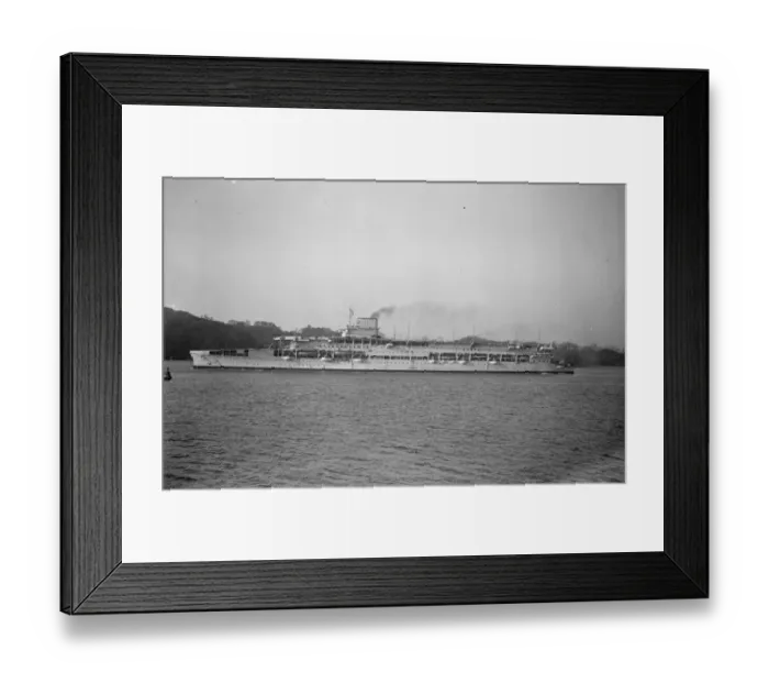 Framed Print : HMS Courageous at Plymouth. 27 February 1928 Framed Print : HMS Courageous at Plymouth. 27 February 1928