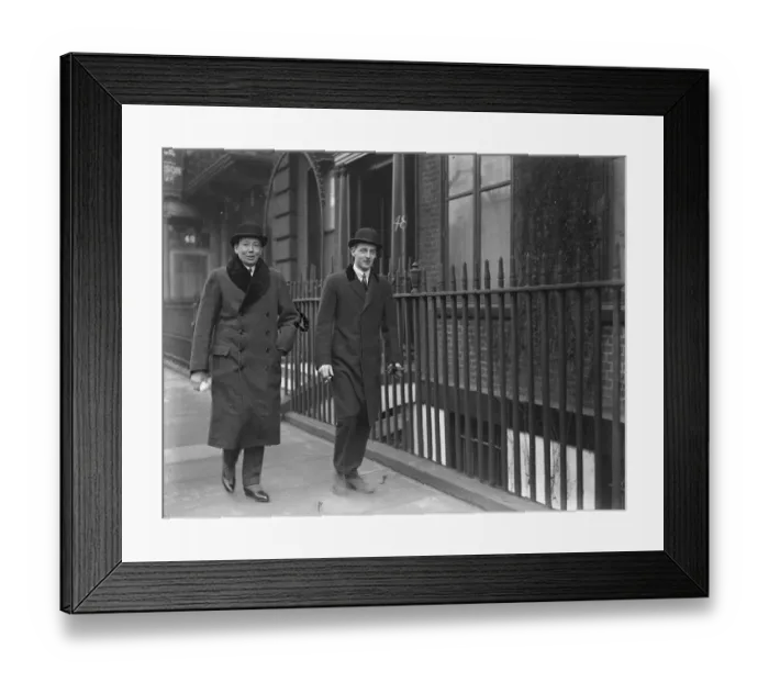 Framed Print : Midshipman Prince for British Navy. King of Romanias younger son in London Prince