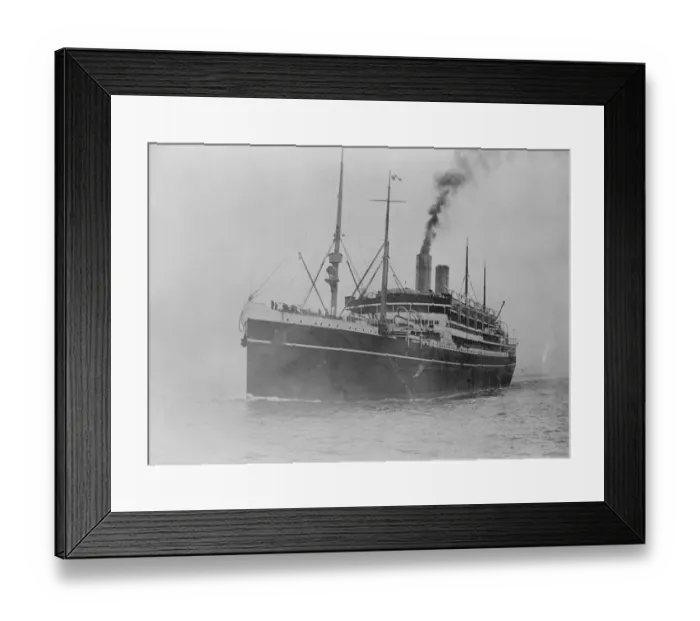 Framed Print : Empress of Scotland On 13 May 1921, the ship was sold to Canadian Pacific; she