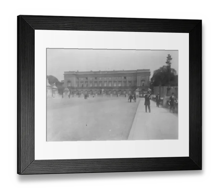 Framed Print : Palace des Academies of Brussels where allied conference will be held, Belgium August Framed Print : Palace des Academies of Brussels where allied conference will be held, Belgium August