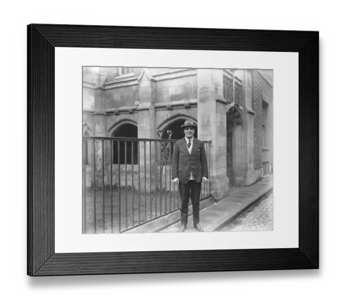 Framed Print : Dick Smith, English Heavy Weight Boxer. 1 February 1923 Framed Print : Dick Smith, English Heavy Weight Boxer. 1 February 1923