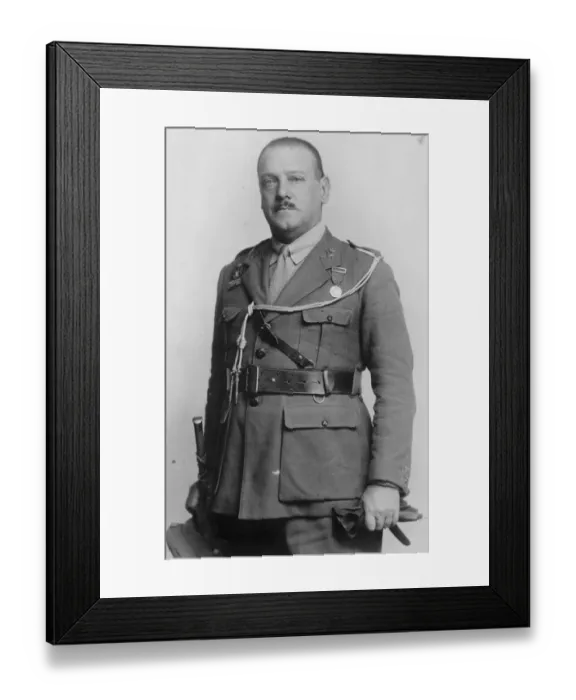 Framed Print : General Don Severiano Martinez Anido, who has been nominated by General Primo de Framed Print : General Don Severiano Martinez Anido, who has been nominated by General Primo de