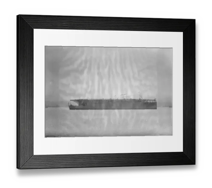 Framed Print : Naval review at Spithead. HMS Argus. 26 July 1924 Framed Print : Naval review at Spithead. HMS Argus. 26 July 1924