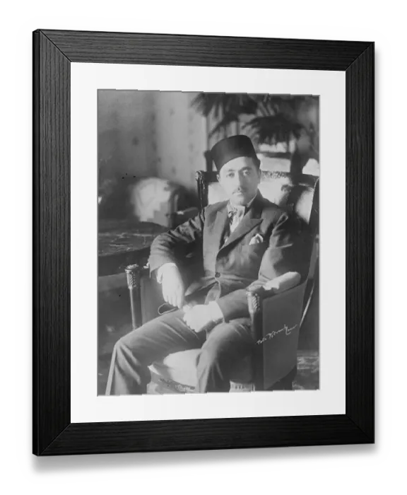 Framed Print : Persian Heir on a Visit to Egypt Prince Mohammed Hassan Mirza, the Persian Heir Framed Print : Persian Heir on a Visit to Egypt Prince Mohammed Hassan Mirza, the Persian Heir