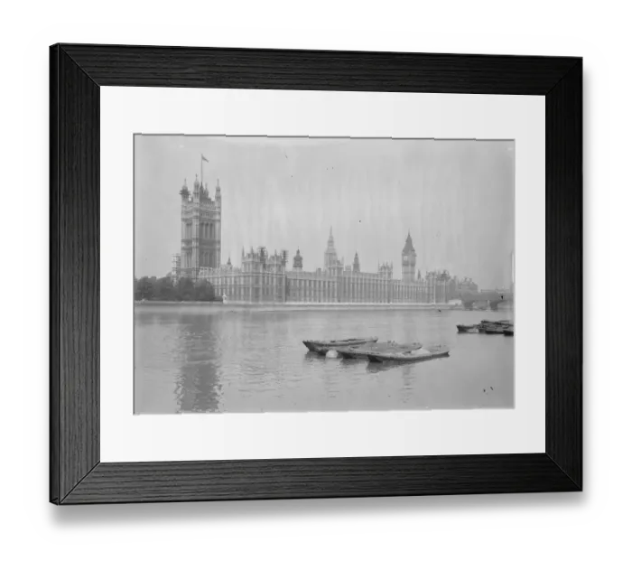 Framed Print : London, Houses of Parliament, Westminster 20 May 1927 Framed Print : London, Houses of Parliament, Westminster 20 May 1927