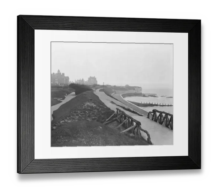Framed Print : Westgate - Gardens and bay. 1925