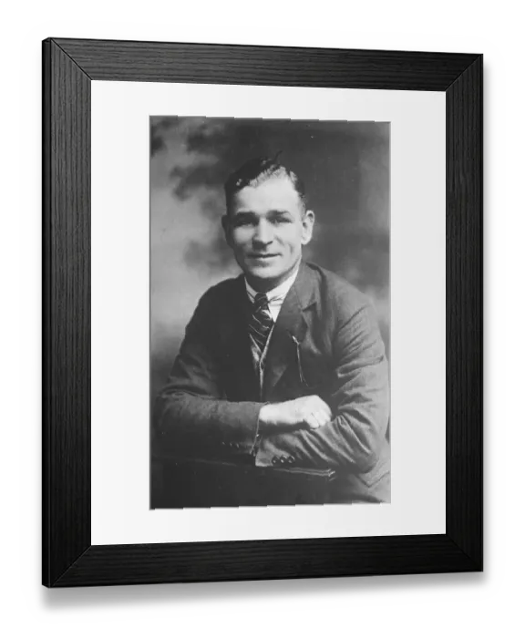 Framed Print : Ted Broadribb 1926 Framed Print : Ted Broadribb 1926