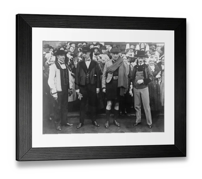 Framed Print : Po pular Irish peer at breton ceremony Lord Ashbourne in his Irish costume Framed Print : Po pular Irish peer at breton ceremony Lord Ashbourne in his Irish costume