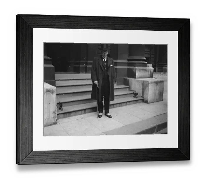 Framed Print : US Ambassador at the Foreign Office. After being received by the King at Buckingham Palace Framed Print : US Ambassador at the Foreign Office. After being received by the King at Buckingham Palace